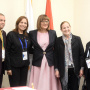 16 October 2019 National Assembly Speaker Maja Gojkovic and the Deputy Speaker of Parliament of Cuba Ana Maria Mari Machado